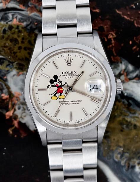 disney rolex mickey mouse.